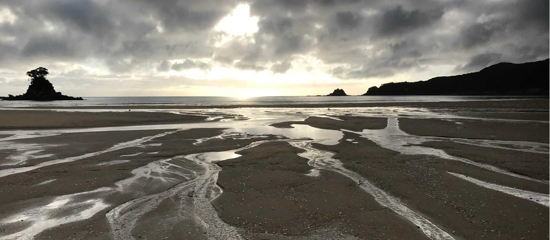 The dramatic sands of Torrent Bay | Janet Oldham