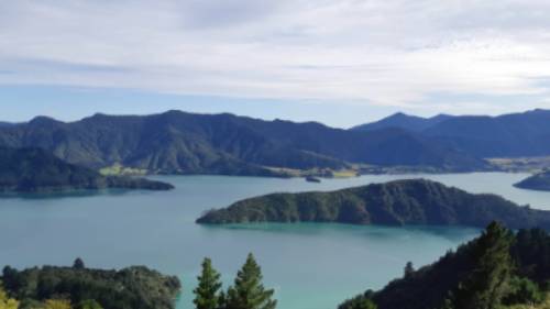 Views over Kenepuru Sound from Torea Saddle | Kaye Wilson