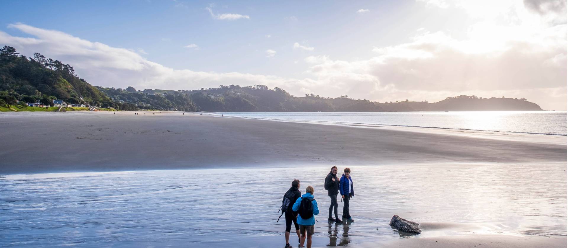 Sometimes when on a walk, you just have to get your feet a little wet | Gabrielle Young