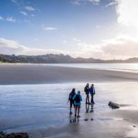 Sometimes when on a walk, you just have to get your feet a little wet | Gabrielle Young