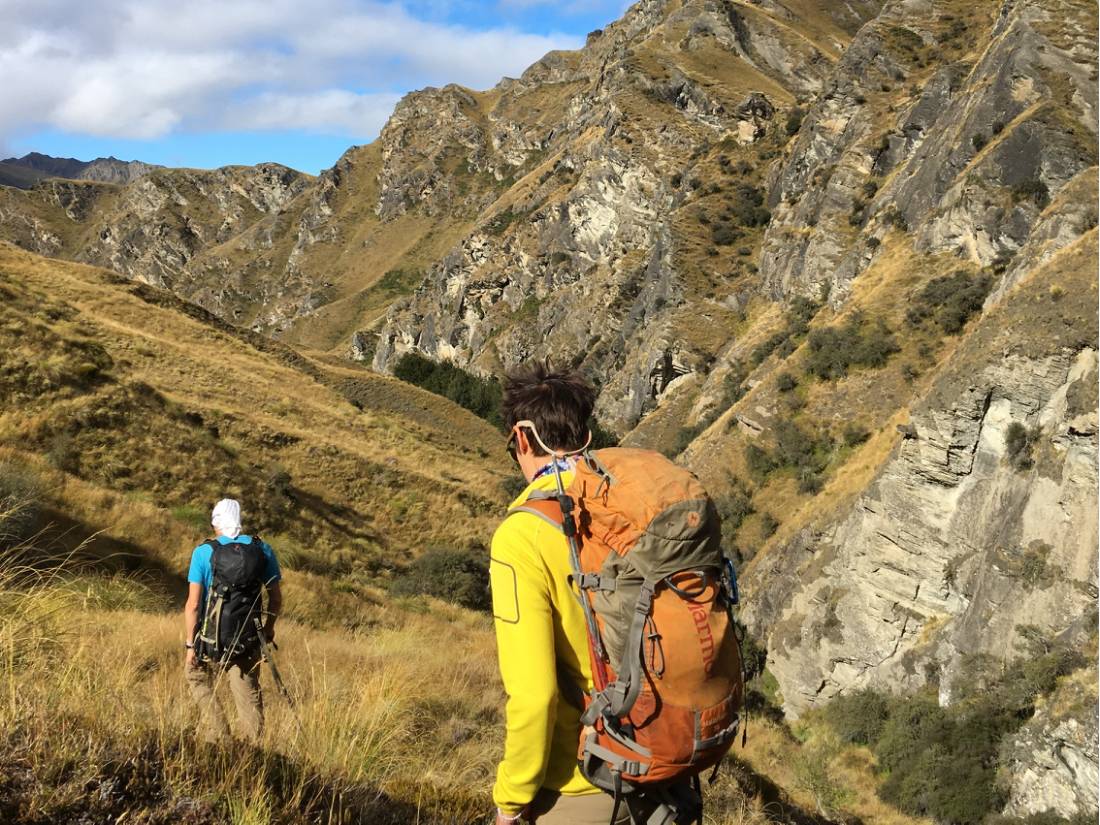 Walkers enjoying hiking through the backcountry |  <i>Janet Oldham</i>