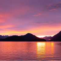 A magnificent Fiordland sunset | M Crouch
