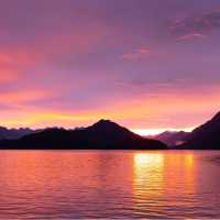 A magnificent Fiordland sunset | M Crouch
