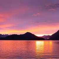 A magnificent Fiordland sunset | M Crouch