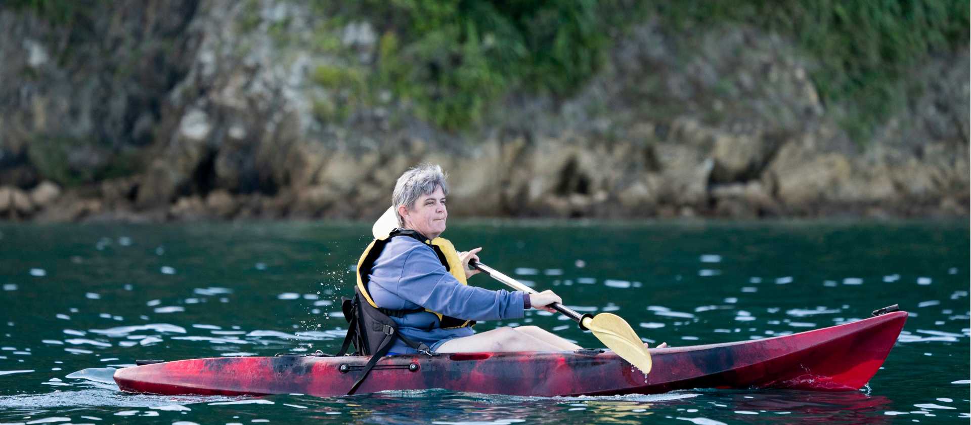 Kayaking off Blumine Island | Fiona Wardle